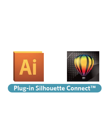 Silhouette Connect pour Adobe Illustrator et CorellDraw