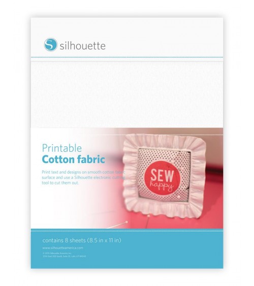 Tissu en Coton blanc imprimable