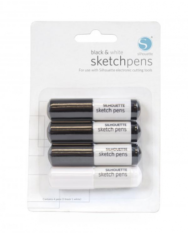 4 stylos billes sans porte-stylo