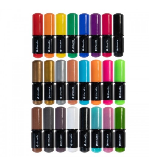 Kit de stylos - 24 couleurs + une carte de 10 modèles